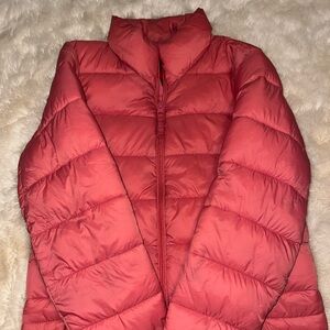 Love Tree Coral Puffer Jacket